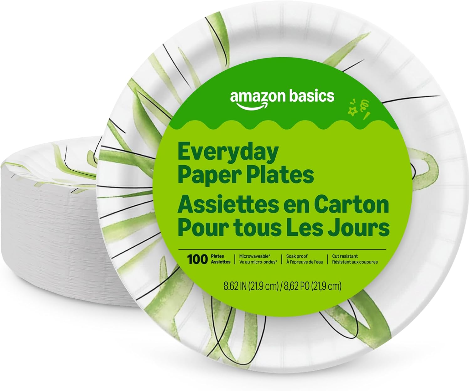 Amazon Basics Paper Plates